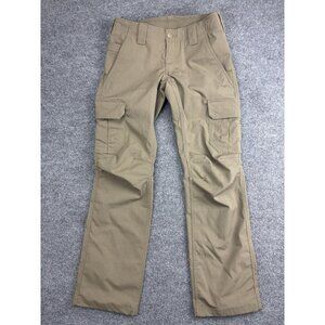 Under Armour Cargo Pants Womens 4 Beige Storm Water Resistant Hiking Outdoor